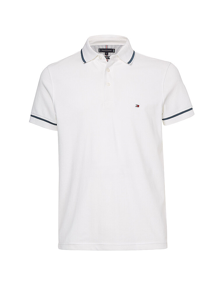 TOMMY HILFIGER Poloshirt Slim Fit 1985 weiß | L